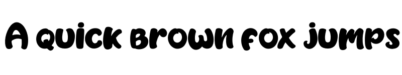 Preview of Jackdean Regular font