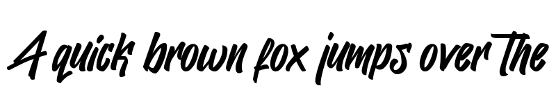 Preview of Jacksilver Regular font