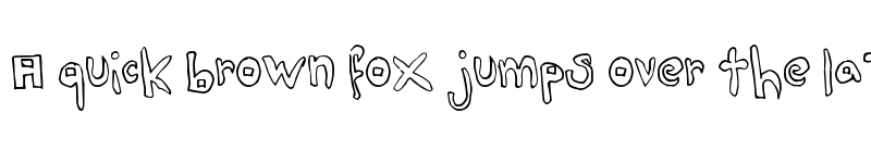 Preview of JackTrades Regular font