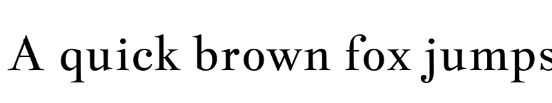 Preview of Jacques Francois Regular font