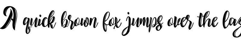 Preview of Jaillemon Demo Regular font