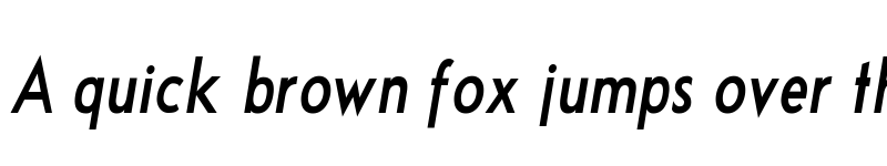 Preview of Jakob Italic font