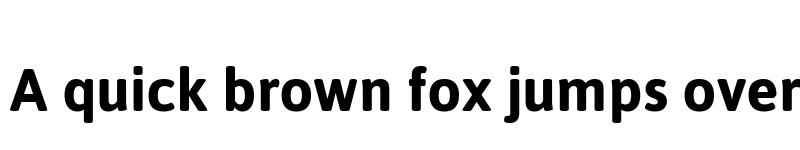 Preview of Jaldi Bold font