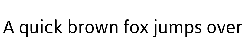 Preview of Jaldi Regular font