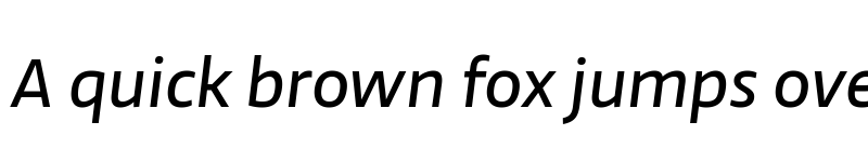 Preview of Jali Greek Variable Italic font