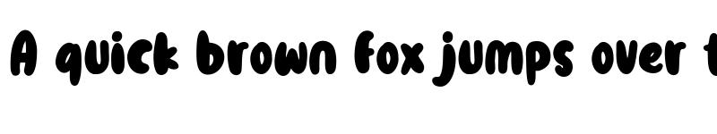 Preview of Jalibar Regular font