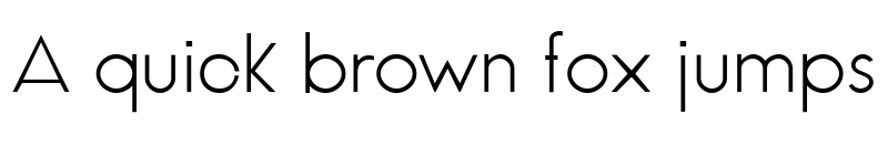 Preview of Jambetica Light font