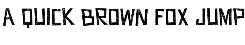 Preview of JAMES FONTS Regular font