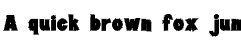 Preview of Jan Brady Contour font