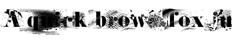 Preview of Janda Rage Regular font