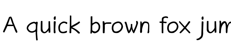 Preview of Jann Script Regular font