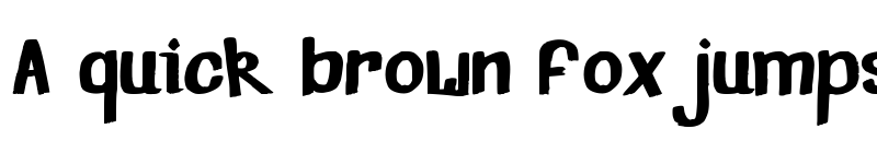 Preview of January Terual Regular font