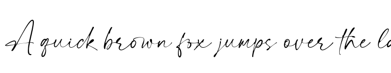 Preview of Jason Signature Regular font