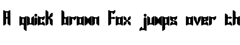 Preview of Jasper Solid (BRK) Regular font