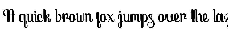 Preview of Javassoul Regular font