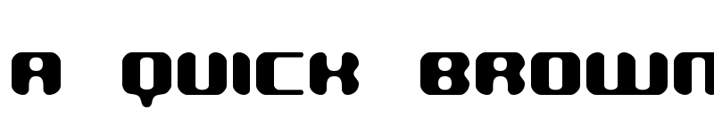 Preview of Jawbreaker BRK Regular font