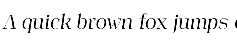 Preview of Jaymont PERSONAL Light Italic font