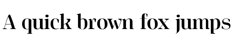 Preview of Jaymont PERSONAL Medium font