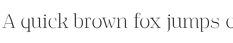 Preview of Jaymont PERSONAL Thin font