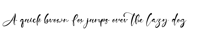 Preview of Jayne Green Regular font