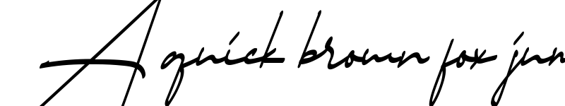 Preview of Jaysen Demo Regular font