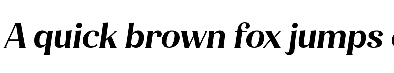 Preview of Jazmin Alt W05 Semibold Italic font