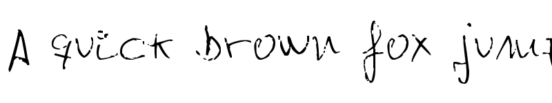 Preview of jcgr61 Regular font