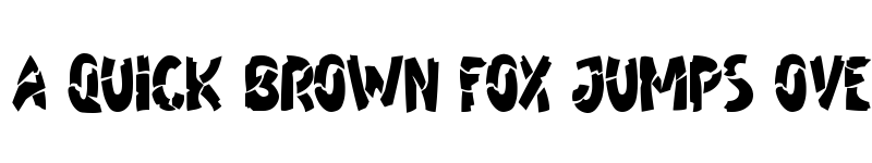 Preview of JDK Gratsch of Apana 01 Black font