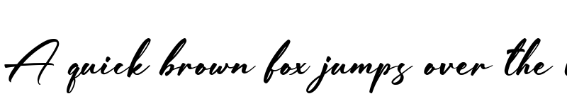 Preview of Jeasland Regular font