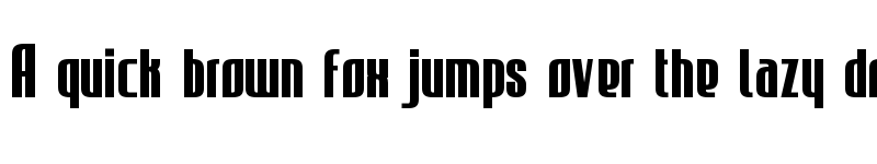 Preview of JECR Font Bold font