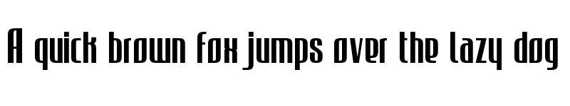 Preview of JECR Font Regular Regular font