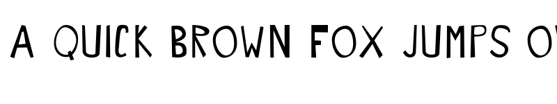 Preview of JEK 5 Regular font