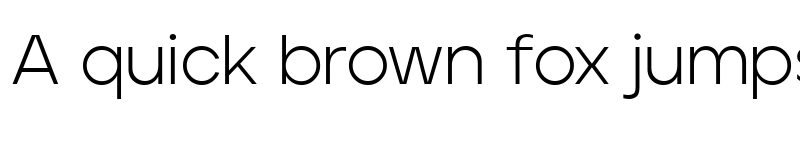 Preview of Jeko-Light Regular font