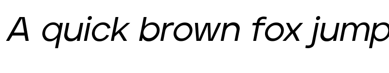 Preview of Jeko-MediumItalic Regular font