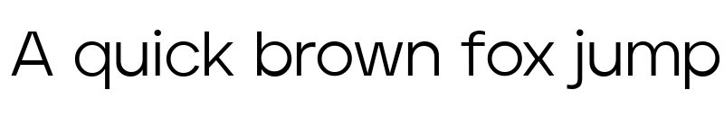 Preview of Jeko-Regular Regular font