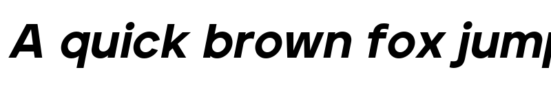 Preview of JekoItalicVariable Regular font