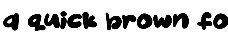 Preview of Jelly Kids Regular font