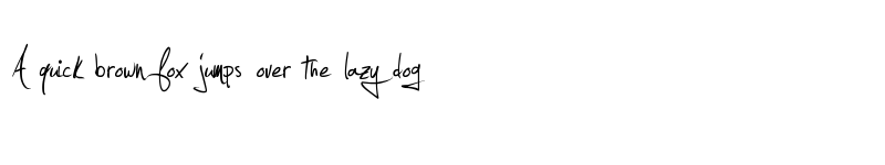 Preview of Jellyka - Estrya's Handwriting Regular font
