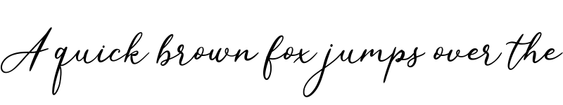 Preview of Jelymist Regular font