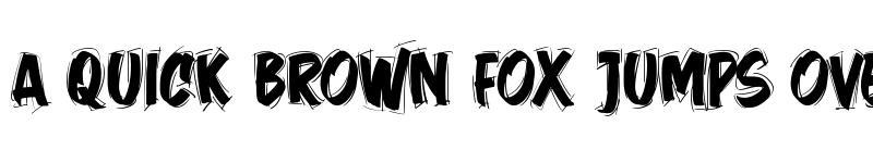 Preview of Jember Sketch Regular font