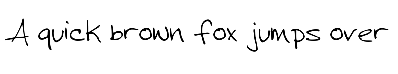 Preview of Jenny Medium font