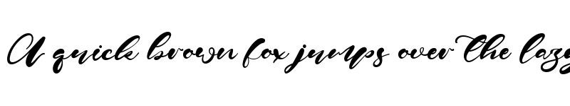 Preview of Jenny Parker Regular font