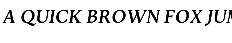 Preview of Jenriv Titling Bold Italic font