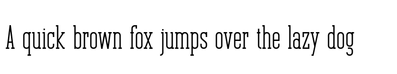 Preview of Jerome Light font