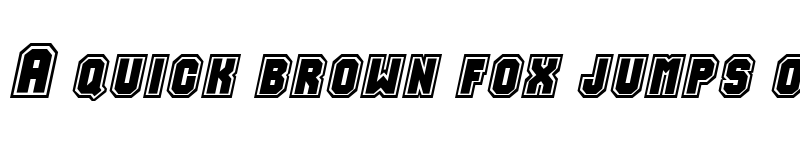 Preview of Jersey Italic font