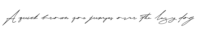 Preview of Jeshine Regular font