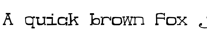 Preview of Jester Regular font