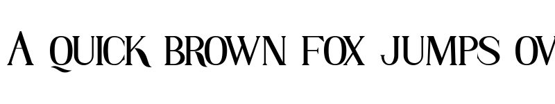 Preview of JHINBEY Regular font