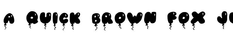 Preview of JI Solid Balloon Caps JI Solid Balloon Caps font