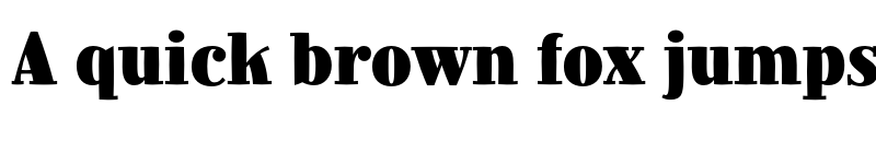 Preview of Jimbo Std Black Condensed font